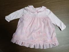 mezzo piano ベビー ワンピース ピンク 花柄のサムネイル