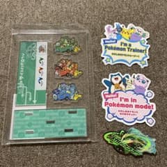 ポケモン NEXCOアクリルスタンド ポケモン30周年 その他ステッカーセットのサムネイル
