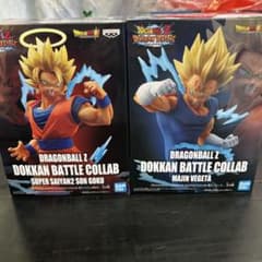 ドッカンバトル コラボ 孫悟空べジータドラゴンボールフィギュア ドラゴンボール ドッカンバトルコラボ フィギュアセット 孫悟空 魔人