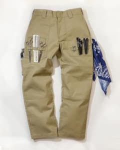 新品MBCC × Dickies Barber Pants XL カーキ - メルカリ