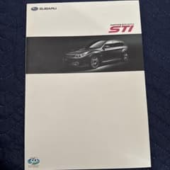 SUBARU IMPREZA WRX STI カタログのサムネイル