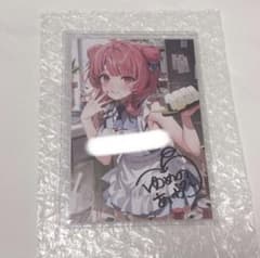 あめあかり nagi サイン入ポストカード付 ぶいすぽっ！ 夢野あかり 直筆サイン入りポストカード - メルカリ