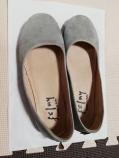 パンプス　グレー　made in italyのサムネイル