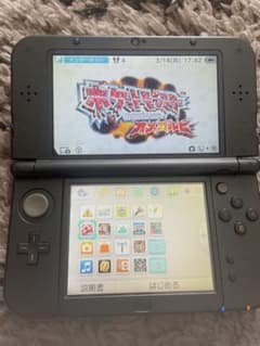 任天堂 New Nintendo 3DS LL 本体 ブラック　ソフト付きのサムネイル