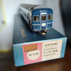 KATSUMIオハネフ24 普通寝台緩急車 KTM カツミ HOゲージ オハネフ24 普通寝台緩急車 - メルカリ