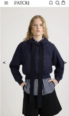 PATOU オーガニックコットン製メダリオンフーディーのサムネイル