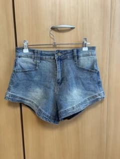 デニムブルー ショートパンツのサムネイル