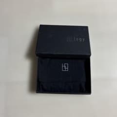 studio logy 究極の極薄ウォレット　黒　天溝押口　がま口財布のサムネイル