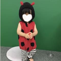 てんとう虫コスプレ /90cm/ハロウィン/男の子にものサムネイル