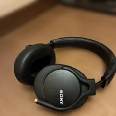 SONY MDR-1am2有線ヘッドホン 本体 ブラック - メルカリ
