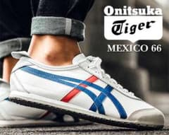 オニツカタイガー メキシコ66 トリコロール 26.5 美品のサムネイル