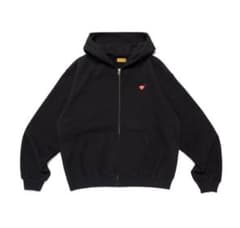 HUMAN MADEジップアップパーカー　黒 sサイズ 工藤レオ着用 値下げ可能のサムネイル