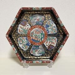 美品 林九郎窯 波佐見焼 六角盛皿のサムネイル