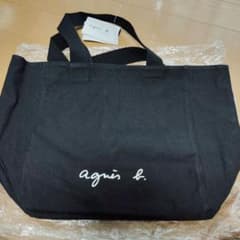 agnes b. トートバッグ ブラックのサムネイル