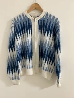 60s BRENT ジップニットカーディガンのサムネイル