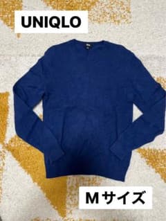 UNIQLO★セーター★ブルー★メンズ★M★柔らか★軽いのサムネイル