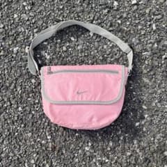 Y2K】NIKE ナイキ ショルダーバッグ ピンク テック系 希少 - メルカリ