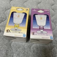 Ichiban Kuji Disney Princess Goblet-Style Glasses - Prize D & Prize E