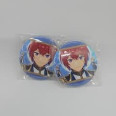 朱桜司 あんスタ 追憶セレクション チェックメイト 缶バッジ 2点セット