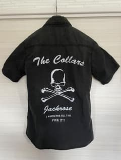 COLLARS×武装戦線×JACKROSE スカル刺繍ワークシャツのサムネイル