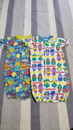 bits☆ロンパース　2枚セット　サイズ50~60のサムネイル