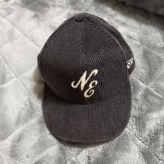 New Era コーデュロイ キャップ ブラックのサムネイル