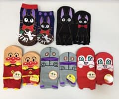 부모와 자식 양말 10 다리 세트 지부리 호빵맨