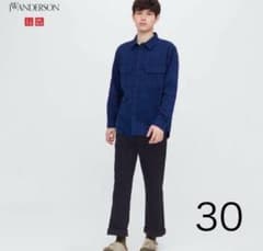 UNIQLO JW Anderson シューカットジーンズ ダークグレー 30のサムネイル