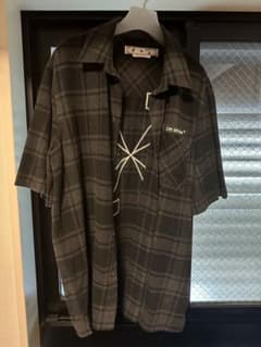 OFF-WHITE チェックネルシャツ　サイズL 2022ssのサムネイル