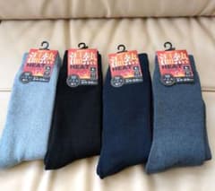ONNETSU 温熱 HEAT ソックス 4足セット 24-26cmのサムネイル