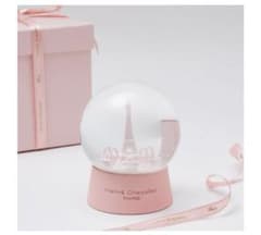 エルベシャプリエ　ノベルティ　非売品　スノードーム　エッフェル塔 ピンク エルベシャプリエ ノベルティ 非売品 スノードーム エッフェル塔