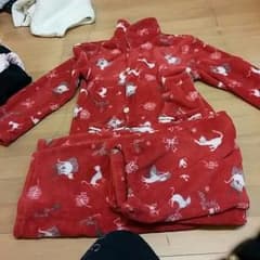 クリスマスカラーモコパジャマのサムネイル
