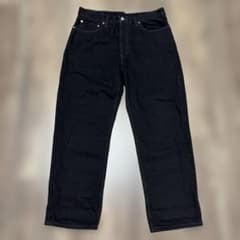Levi's 550 ブラックデニムパンツ W35 L30のサムネイル