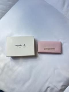 【新品】agnes b. VOYAGE キーケース ピンクのサムネイル