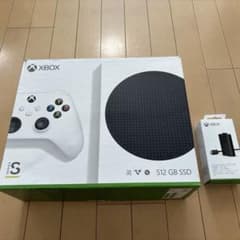 xbox series s 本体 + 純正コントローラーバッテリーのサムネイル