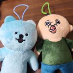 パンパンくんの日常　パンパンくんと仲間たちマスコット　2点セット　キッコ