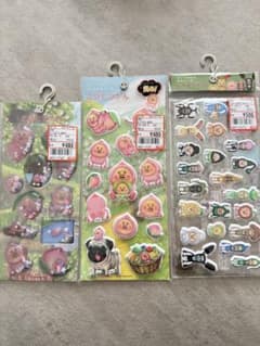 こびとづかんシール　３枚セットのサムネイル