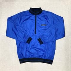 新品　troupe ナイロンハーフジップジャケット　ブルー　メッシュ　3L相当