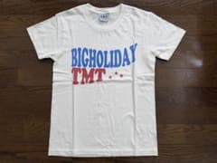 TMT ティーエムティー 限定 TシャツS BIGHOLIDAYスター ホワイト 