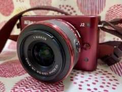 【ミラーレス一眼】Nikon 1 J2 (レッド)のサムネイル