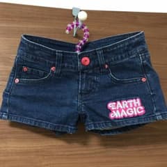 アースマジック デニムショートパンツ 150のサムネイル