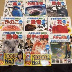 小学館の図鑑NEO 8冊セット　DVD7枚付　科学の実験夏休みチャレンジノート付 小学館の図鑑NEO 8冊セット DVD7枚付 科学の実験夏休みチャレンジ