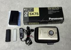Panasonic RQ-SX75 ステレオカセットプレーヤー 本体 付属品完備