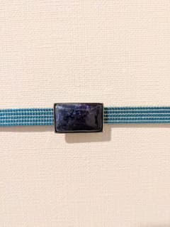縞の三分紐　帯締めのサムネイル