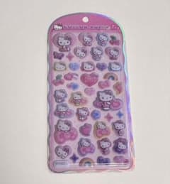 コットンパフィシール　キティ　ギャルキティ　サンリオ