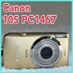 Canon カメラ IXY 10S PC1467 ゴールド コンデジ 動作品 - メルカリ