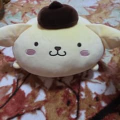 ポムポムプリン ぬいぐるみ クッションのサムネイル