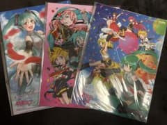 赤い羽根募金　初音ミク　クリアファイルのサムネイル