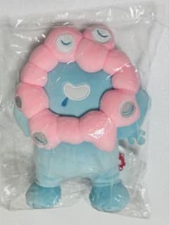 新品未開封　ミャクミャク もちもち ぬいぐるみ　おやすみ パステル