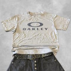00s oakley cyber tec logo T archive y2k